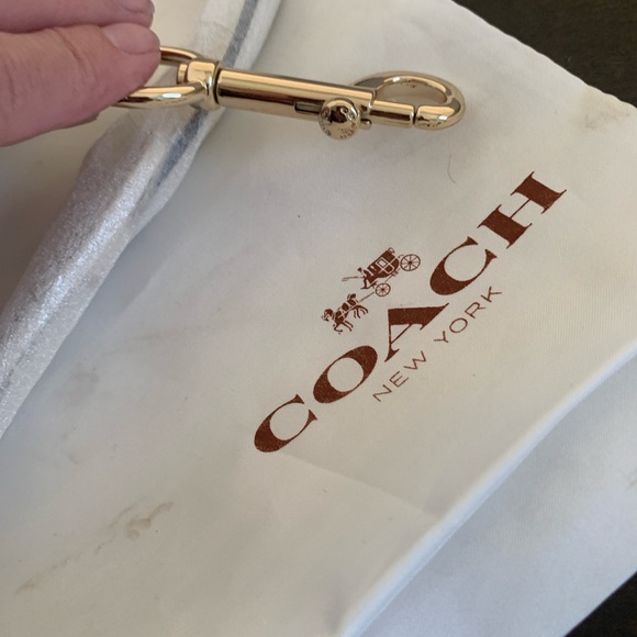 NWT Coach Chalk Rhyder Satchel With Shoulder Strap
& Dust Bag. - Picture 11 of 14